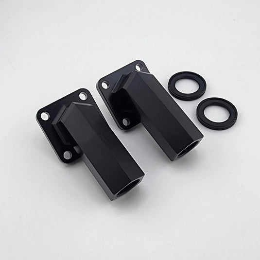 Billet Nissan S/R-Chassis Heater Core Outlets