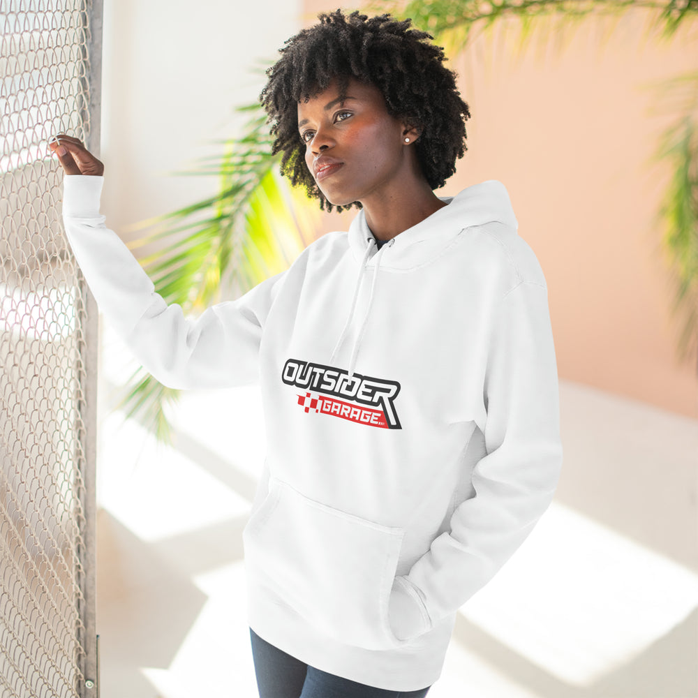 
                      
                        Three-Panel Fleece Hoodie
                      
                    