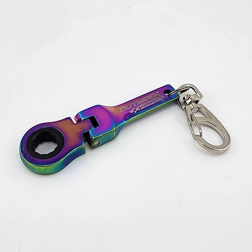 Ratcheting 10mm Key Ring Wrench