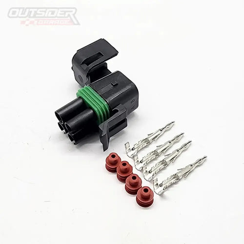 Gm 4Pin Stepper Motor Plug & Pin Set Electrical