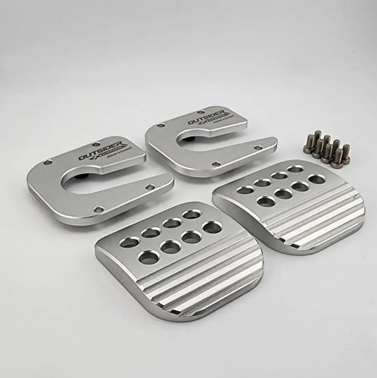 billet brake pedal Nissan R-Chassis Billet Brake & Clutch Pedal Covers