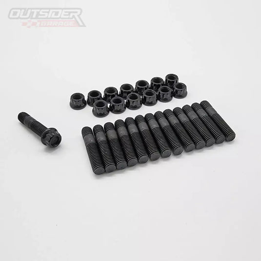 RB Intake Manifold Black Oxide Stud Kit Engine Outsider Garage   