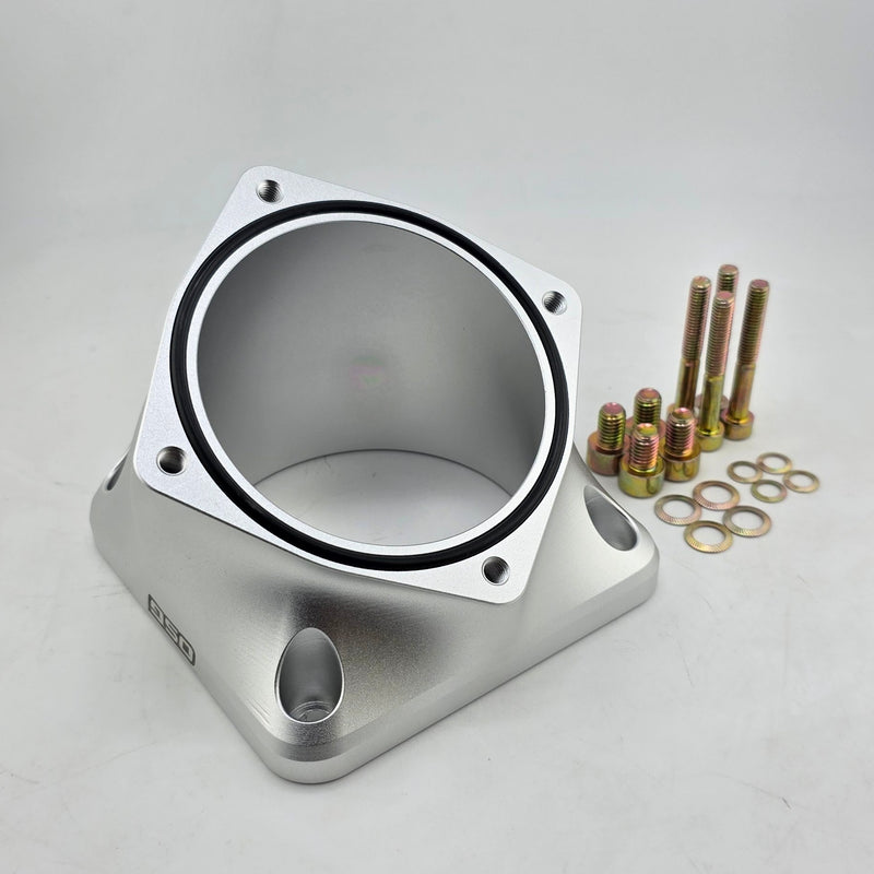Load image into Gallery viewer, Ford 90 Angled DBW Manifold Adapters
