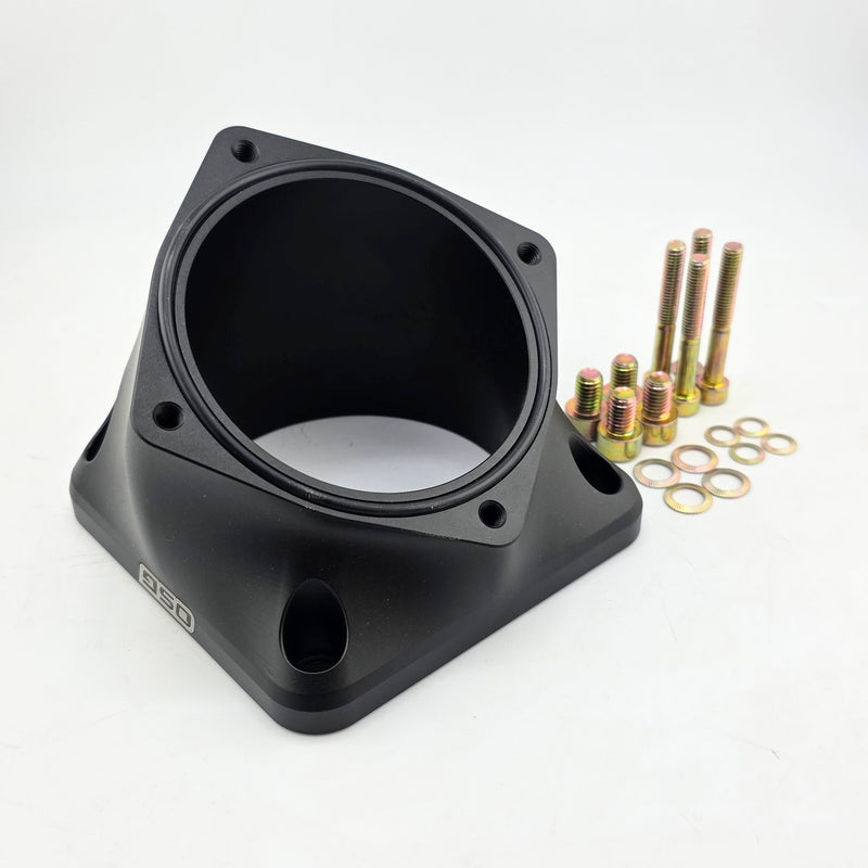 Load image into Gallery viewer, Ford 90 Angled DBW Manifold Adapters
