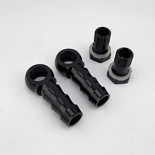 10AN Banjo Bolt Push-Lock Kit