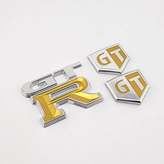 R33/34 Billet GTR Badge set