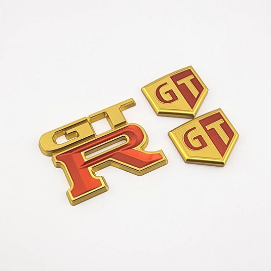 R33/34 Billet GTR Badge set