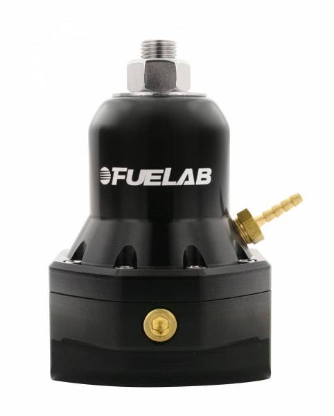 Universal EFI (Electronic Fuel Injection)Adjustable Fuel Pressure Regulator 25-60 psi (2) -10AN Inlets (1) -10AN Return MAX FLOW BYPASS Black FUELAB