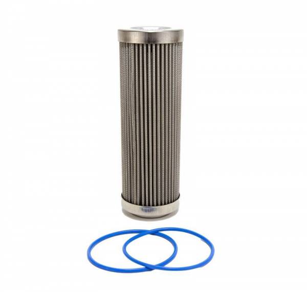 PRO Series Extreme Flow In-Line Fuel Filter 100 Micron Stainless Steel Element FUELAB
